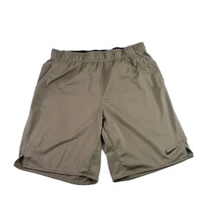 Nike Men's Tan Athletic Shorts Size M